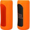 kwmobile Custodia Silicone Cassa Wireless Compatibile con JBL Grip - Custodia Protettiva Mini Altoparlante Portatile arancione