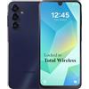 Total Wireless Samsung Galaxy A16 5G, 128GB, fotocamera tripla da 50MP, smartphone Android, display FHD+ Super AMOLED da 6,5 pollici, batteria a lunga durata, bloccata a un impressionante nero