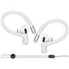 kwmobile Ganci Auricolari per In-Ear Compatibili con Apple Airpods 1/2 / 3/4 / Pro 1 / Airpods Pro 2 - Supporti per Auricolari Bluetooth - bianco