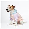 Spark Paws Felpa con Cappuccio per Cani - Qualità Premium, morbidissima, eccellente comfort e vestibilità, interno in pile calmante, adatto a tutte le razze - Cotton Candy - L