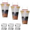Twinice Set di 3 trappole per mosche da appendere, per esterni, per api, mosche, zanzare, insetti