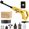 kswiown Idropulitrice a batteria, 80 bar, per DeWALT 20 V (senza batteria), motore brushless 6 in 1, ugello in nylon, portata 6 l/min, idropulitrice a batteria per auto, terrazza e giardino