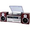 Trevi TT 1070E Hi-Fi giradischi, CD, MP3, USB, SD, radio, cassetta CONCERTO V