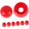 HAWILLOSCH 10pezzi Tappi Protezione in Plastica Per e Bulloni Vite Per Attrezzature Da Giochi Coperture Protettive Per Sicurezza Esterna