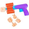 Abaodam Giocattoli Telescopici Molla con Pugno Retrattile per Gioco Scherzo Flessibile Divertente per Ragazzi e Ragazze Regalo Compleanno Gestualità Colorate Casual Colore Colore Casuale