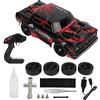 BuyWeek Macchina Telecomandata, 1:16 RC Auto 2.4 GHz 4WD 36 km/h Motrici RC Drift Car Full Scale con LED Light per Bambini e Adulti
