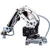 ZERVA Carica 4 braccio robot DOF con ventosa for motore passo-passo Manipolatore interamente in metallo Braccio meccanico Pinza ad artiglio (Size : Robot arm)
