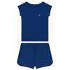 Emporio Armani T-Shirt+Shorts Pyjama Set di Pigiama Donna (Pacco da 2)