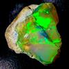 AK GEMS AND JEWELLERY Opal, Nera Naturale Opal gemstone Grezzo, Etiope Fuoco Crudo 9.5 KT 16x13 MM