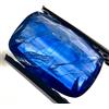 AK GEMS AND JEWELRY Kyanite Naturale Gemma Blu Ovale Sfaccettata 1.60 Ct 8x5 mm
