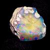 AK GEMS AND JEWELLERY Ethiopian Opal, Fuoco Nero Opal rough , Naturale Secco Crudo 22.5Ct 22x20mm