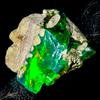 AK GEMS AND JEWELLERY Fire opal, natural black opal Gemma Crudo, Etiope opal rough 6.6 KT 17x16 MM