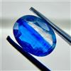 AK GEMS AND JEWELRY Kyanite Naturale Azzurro Ovale Sfaccettato 1,55 Carati 8x6 mm Pietra Gemma