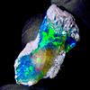 AK GEMS AND JEWELLERY Fire Opal rough , Etiope Naturale Opal Crudo, Nero Opal gemstone 8 KT 19x13 MM