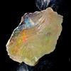 AK GEMS AND JEWELLERY Black opal Gemma, Etiope opal rough , Naturale fire opal Crudo 5.5 KT 21x15 MM