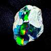 akgemsandjewellery_786 Ethiopian opal, natural Opal Gemma Grezzo, Nero fire opal Crudo 15 KT 20x14 MM