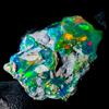AK GEMS AND JEWELLERY Opal Crudo, Nera Naturale Opal, Etiope Fuoco gemstone Grezzo 9.5 KT 18x13 MM