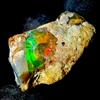 AK GEMS AND JEWELLERY Nera Naturale Opal rough , Fuoco gemstone, Etiope Crudo 9.5 KT 17x12 MM