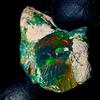 AK GEMS AND JEWELLERY Naturale Opal, Opal gemstone Crudo, Etiope Nero fire Opal rough 9.5 KT 19x14 MM
