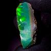 AK GEMS AND JEWELLERY Etiope opal, Naturale black opal gemstone Crudo, fire opal rough 8.5 KT 22x9 MM