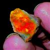 akgemsandjewellery_786 Fuoco Opal Grezzo, Naturale Opal Gemma, Etiope Crudo 13 KT 22x17 MM