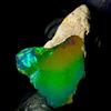 AK GEMS AND JEWELLERY Etiope Nero Opal, Naturale Opal gemstone Crudo, fire Opal rough 8 KT 19x14 MM
