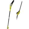 Ryobi Kit potatore e tagliasiepi telescopico elettrico ryobi rp750450 asta 1,8-2,7 m barra 20 cm 750w