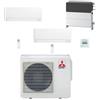 Mitsubishi Climatizzatore Condizionatore Mitsubishi MSZ-AY + Pavimento Ad incasso SFZ-M Trial Split Inverter 7000 + 9000 + 12000 BTU con U.E. MXZ-3F54VF4 NOVITÁ Classe A+++/A++