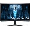 Samsung Odyssey Neo G8 - G85NB (3840 x 2160 pixel, 32"), Monitor, Nero, Bianco