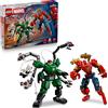 LEGO Marvel Mech Battle: Spider-Man vs. Doc Ock - Superhero Toy w/ 2 Action Fi