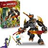 LEGO NINJAGO Mech della Missione di Cole e Drago Zane - Giocattolo Ninja con Act