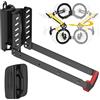 Mimoke Supporto da parete per bicicletta salvaspazio regolabile design facile da
