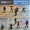 Hobby Master Basekraft 1/72 US Navy aereo-portaerei flight deck support crew SET C