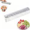 PickGenie Dispenser Pellicola e Alluminio a Parete Taglia Pellicola da Cucina