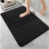 FAINCA Tappeto Doccia Assorbente 60 x 40 cm Antiscivolo per Tappeti Bagno