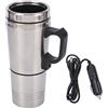 KIMISS Bollitori Viaggio 12V 350ML 150ML Prova di Perdite Isolato Acciaio Inossidabile Borraccia Termicacon Coperchio Chiusura Sottovuoto Tazzina per auto con accendisigari 12 V