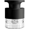 Yunmeryker Snocciolatore Ciliegie Innovativo con Meccanismo a Pressione Funzione Multi Frutto Materiale Resistente Contenitore Raccoglisci Noccioli Adatto per, Nero