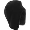minkissy Berretto da Notte in Pile Invernale Caldo per Anziani Nero 1 Pezzo | Comfort Domestico, Ritenzione Termica, Design Moda, Uso Serale per Uomo Adulto, nei Mesi Freddi e Riposo