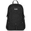 Invicta Zaino Lavoro Act Plus, Nero, Doppio Scomparto Con Tasca PC 14", Tasca Borraccia e Fondo Rinforzato, Zaino Capiente e Versatile da 29 L Per Ufficio e Università, Per Uomo e Donna