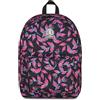 Invicta Zaino Ollie, Monoscomparto, Tasche Porta Borraccia, Tasca Porta PC, Scuola, Fuxia Berries, Bambine e Ragazze, rosa/nero