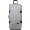 Eastpak Tranverz L Valigia Grande 121L (79 x 40 x 33 cm), trolley viaggio con ruote, bagaglio resistente e capiente, doppio scomparto, manico telescopico e TSA lock - SUNDAY GREY