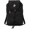 Invicta Zaino - MINISAC GLOSSY - Nero - Richiudibile e Tascabile - Viaggio & Tempo Libero - Zainetto Uomo Donna Tinta Unita - ICONA - PACKABLE