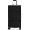 Kipling Spontaneous L, Valigia Donna, Black Noir, Taglia Unica