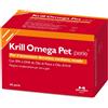 N.B.F. LANES Srl Krill Omega Pet Blister Mangime Complementare per Cani e Gatti 60 Perle - Omega-3 Essenziali per la Salute dei tuoi Animali