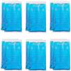 relaxdays cuscinetti refrigeranti rettangolo 10039564_0 blu 15,0 x 8,0 cm, 12 pz