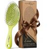 Flipfeld GmbH marQus Bio: Spazzola per capelli e spazzola districante senza effetto statico - Limone