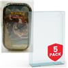 Evoretro PET Protectors 5-Pack For Pokémon Small Tins 8x3x13cm Evoretro