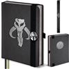 Star Wars THE MANDALORIAN AND GROGU (BESKAR ARMOUR) PREMIUM A5 SLIDER NOTEBOOK