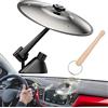 GTCIXEQ Auto Crash Cymbal, Mini Piatto Batteria per Auto Crash Drum Air Vent Cymbal per Gli Amanti della Musica, Installazioni Semplici Adatto a Tutti i Tipi di Veicoli