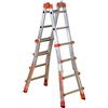 Gierre (L) GIERRE AL020 - Escalera telescópica multifunción de aluminio PEPPina EN131 (4x4 peldaños)